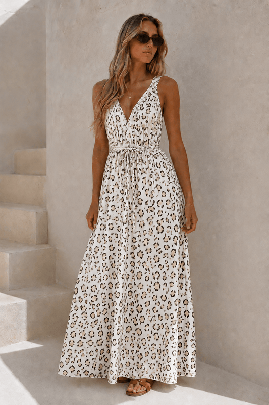 Black White Grid Print-