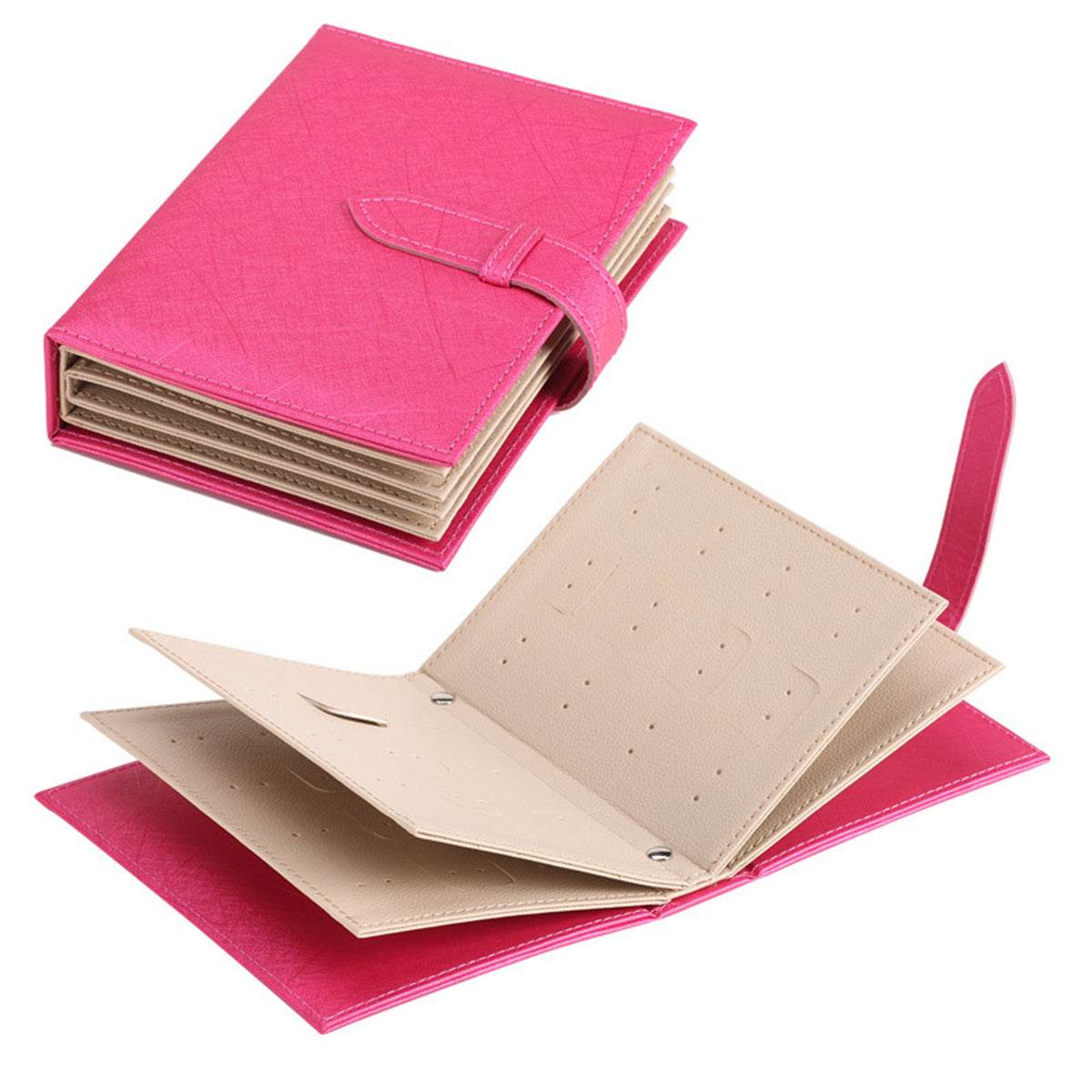Rose Earrings Notebook Jewelry Box