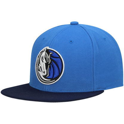 Mitchell & Ness Men's NBA Dallas Mavericks Team 2 Tone 2.0 Snapback