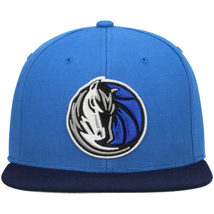 Mitchell & Ness Men's NBA Dallas Mavericks Team 2 Tone 2.0 Snapback