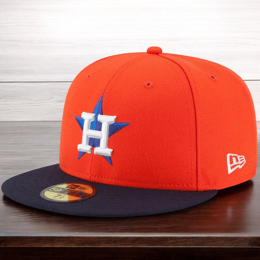 New Era Men's MLB Houston Astros 5950 Ac Perf Alt 2017 Fitted