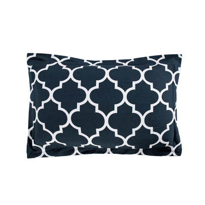 Elegant Comfort 3-Piece Moroccan Trellis Reversible Comforter Set