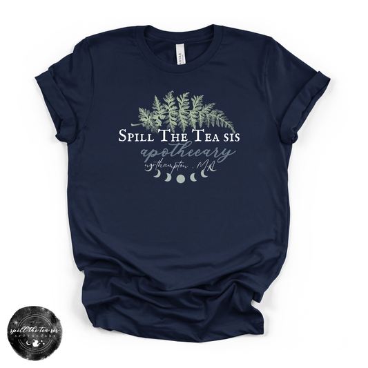Spill The Tea Logo Tee | Signature Brand Graphic T-Shirt