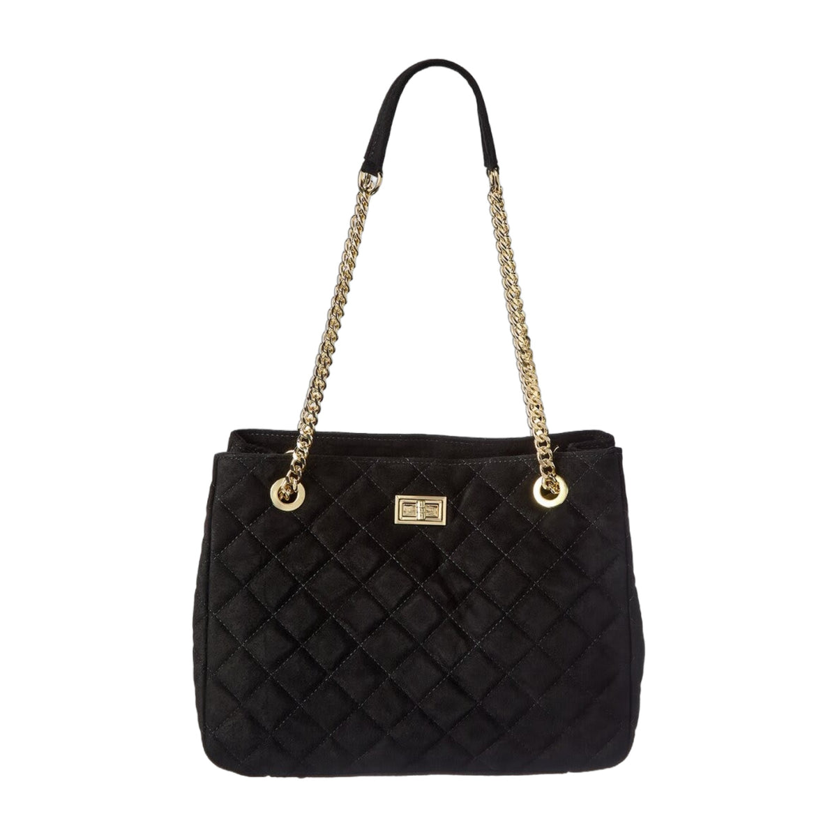 Isabella Rossetti Ravenna Suede Handbag