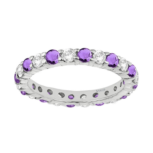 Purple, White-