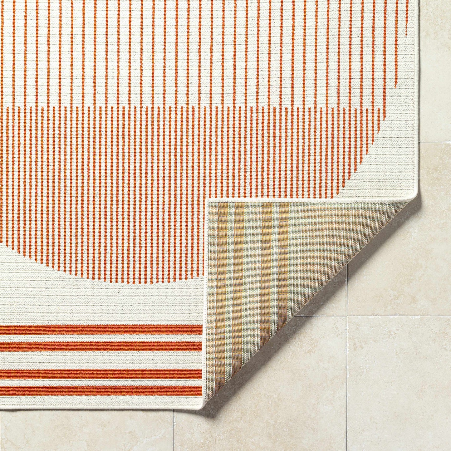 Nabil Cream Outdoor Area Rug