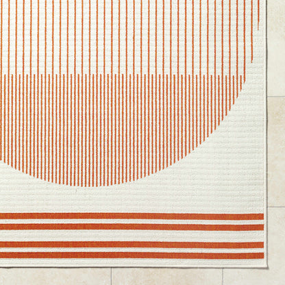 Nabil Cream Outdoor Area Rug