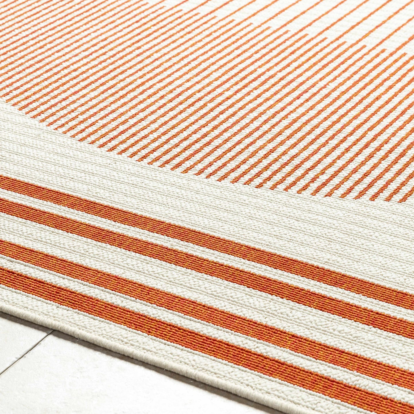 Nabil Cream Outdoor Area Rug