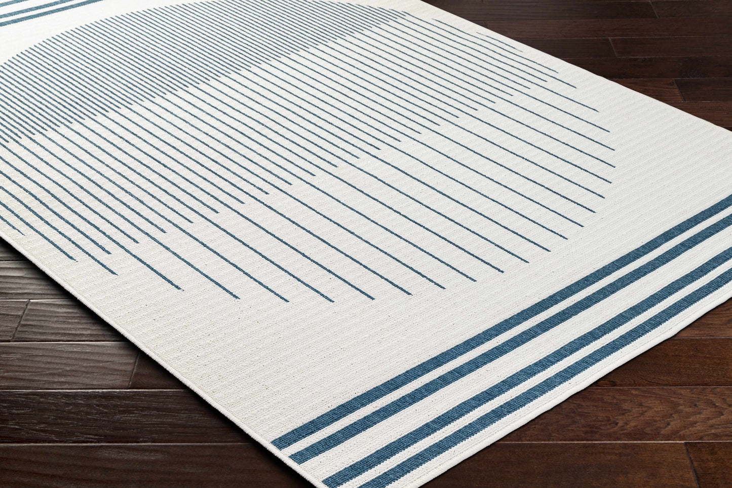 Nabil Midnight Blue Outdoor Area Rug