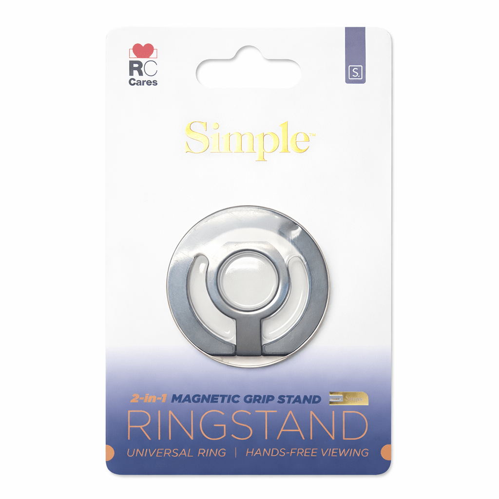 Simple 2-In-1 Magnetic Grip Stand