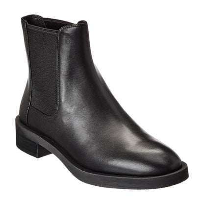 Stuart Weitzman Sondra Sleek Leather Bootie
