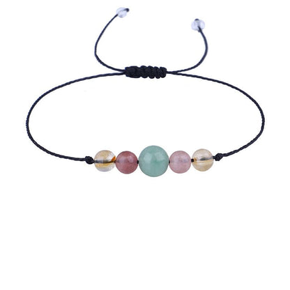 Quartz 'Luck' Adjustable Bracelet
