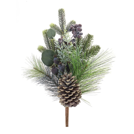 Melrose International Pine Eucalyptus Pick (Set of 2)