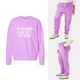 Neon Lilac with Joggers