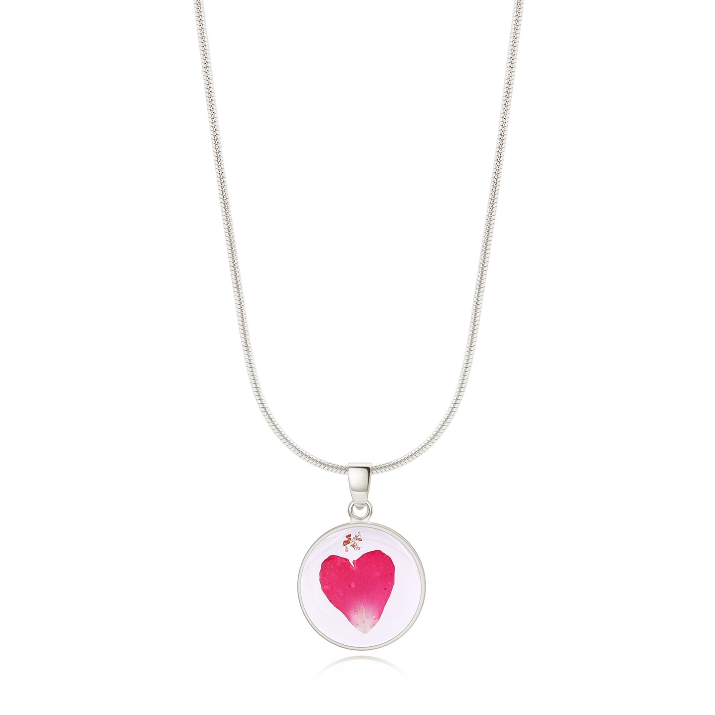 Mint & Lily Pressed Birth Flower Necklace