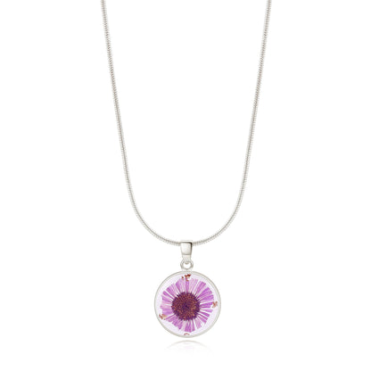 Mint & Lily Pressed Birth Flower Necklace