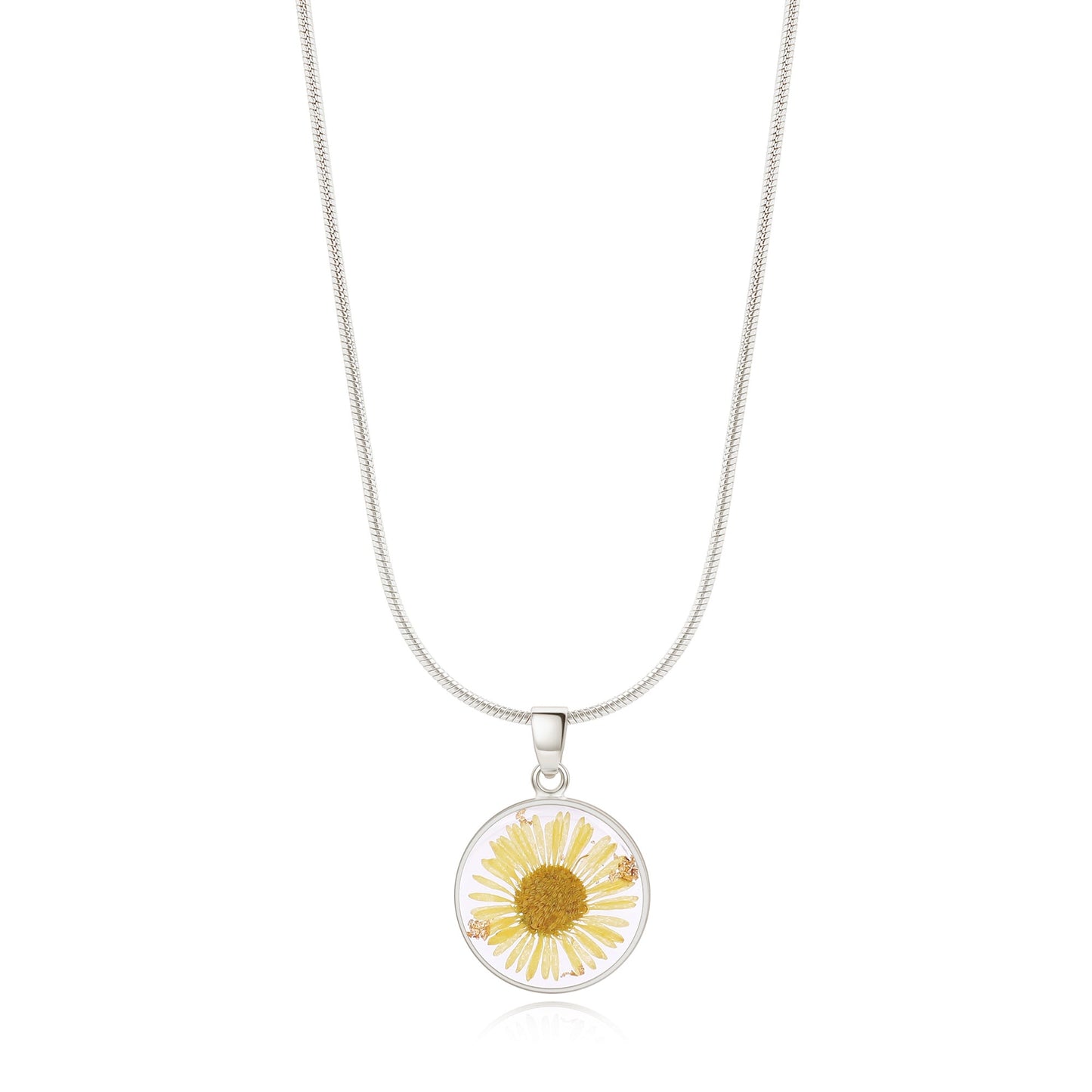 Mint & Lily Pressed Birth Flower Necklace
