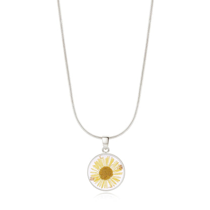 Mint & Lily Pressed Birth Flower Necklace