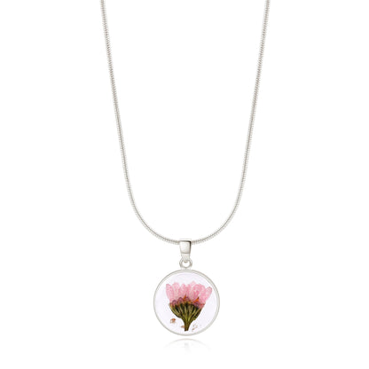 Mint & Lily Pressed Birth Flower Necklace