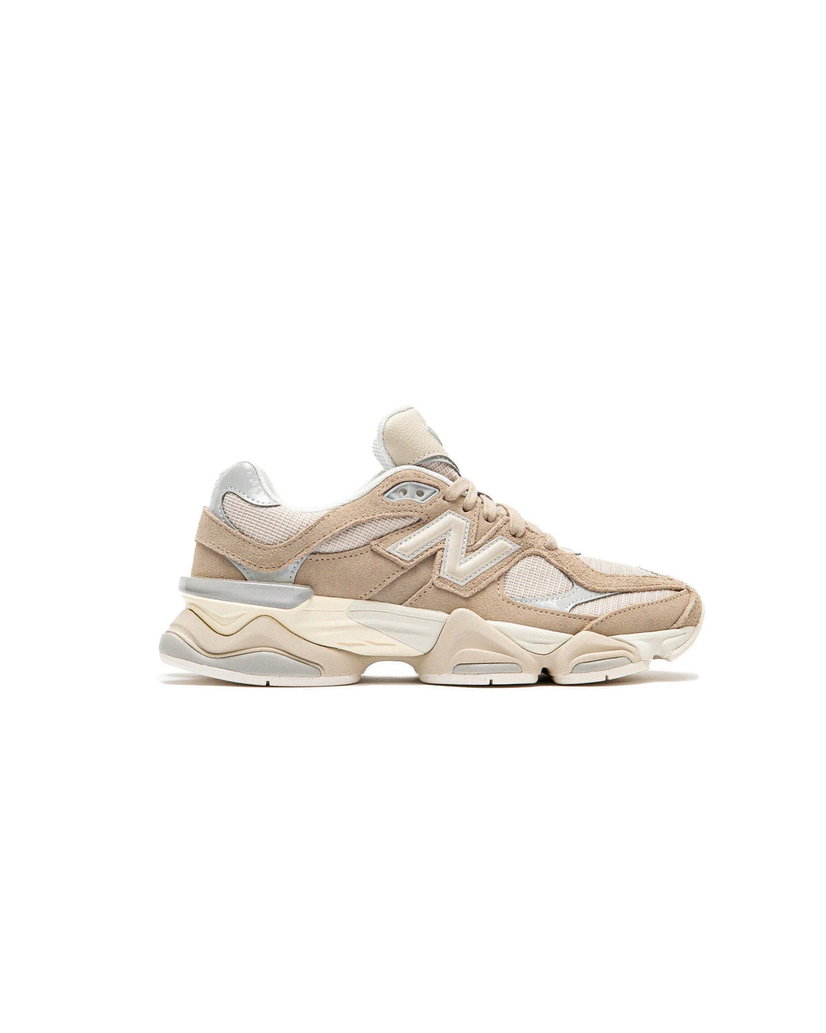 New Balance 9060 Mens Sneakers — Driftwood Suede Low-Top