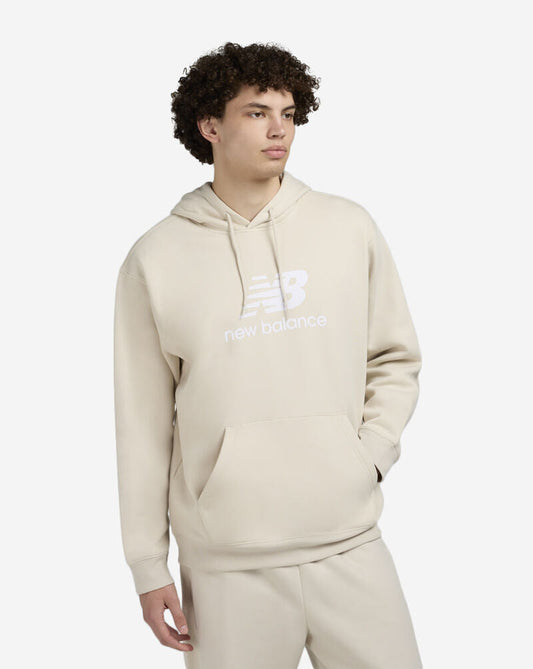 New Balance Sport Essentials Mens Hoodie — Grey