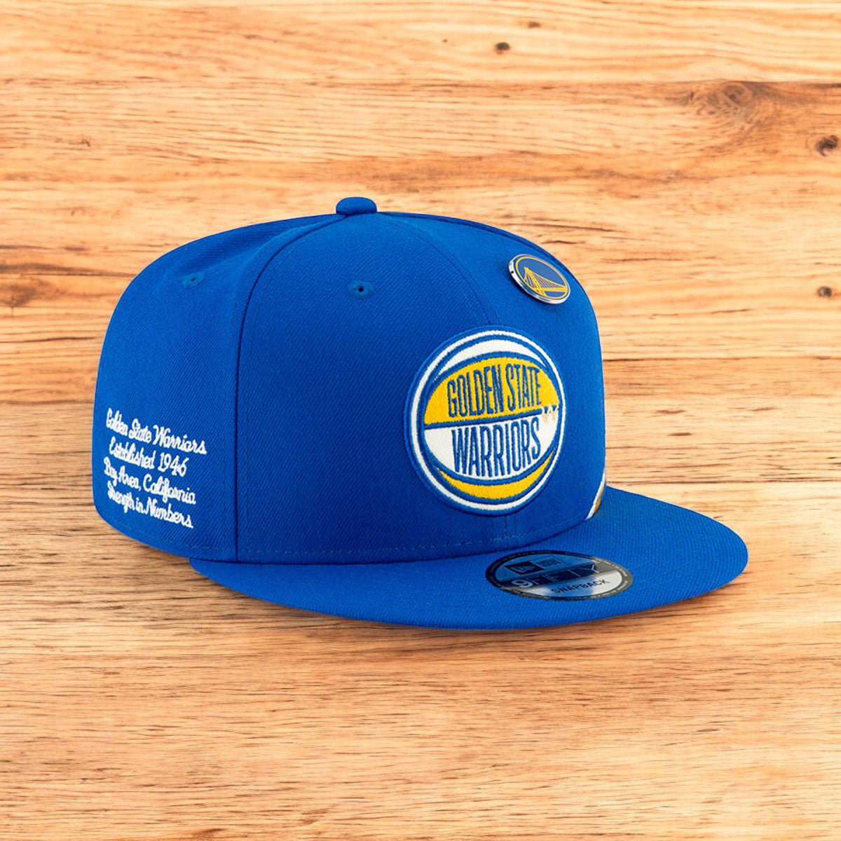 Men's New Era NBA 2019 Draft 950 Snapback Cap Golden State Warriors