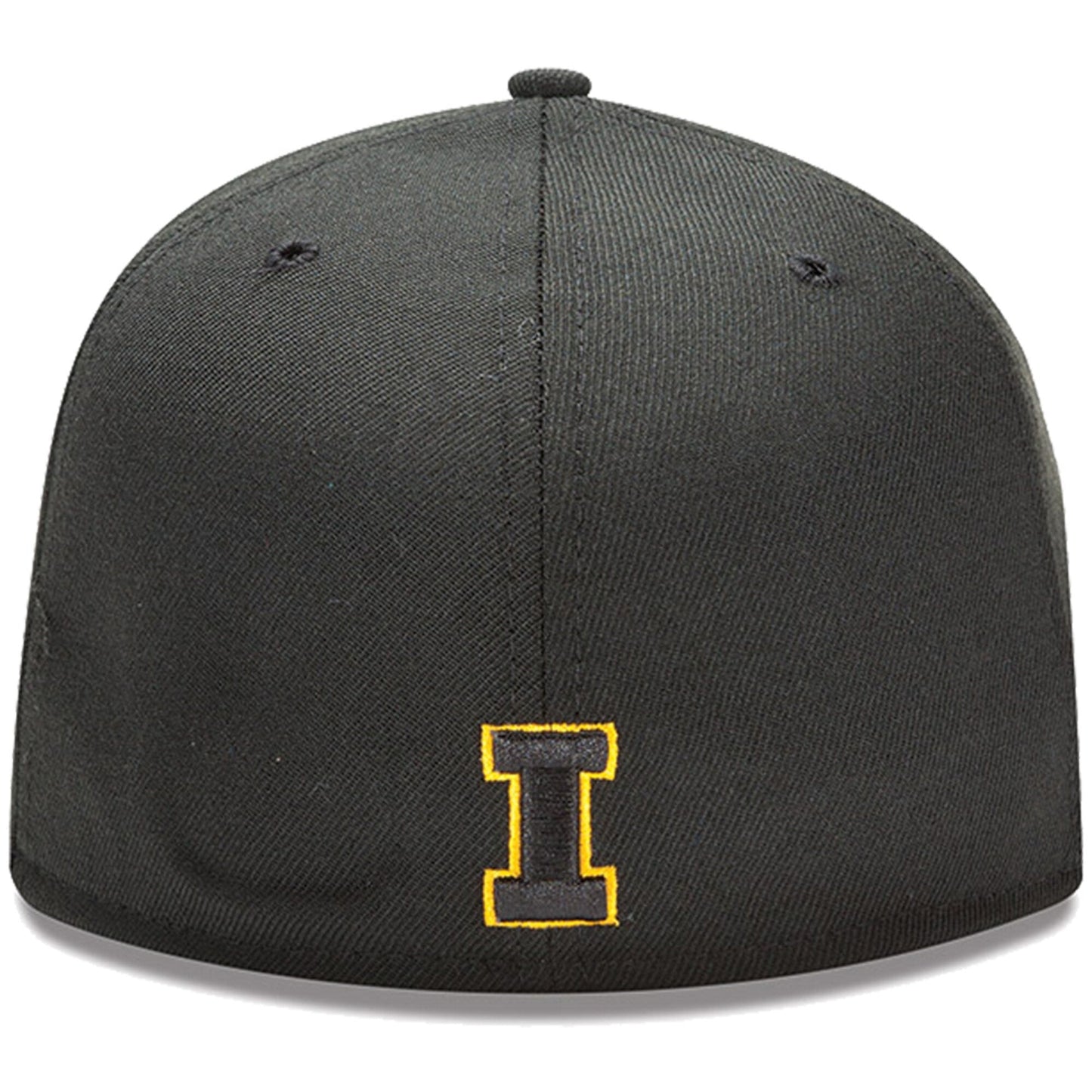 New Era Men's Ncaa Iowa Hawkeyes 5950 Logo Fitted Black/Orange