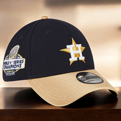 New Era Men's MLB 3930 Gold Collection Flex Fit Hats