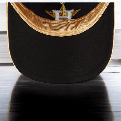 New Era Men's MLB Houston Astros 920 Gold 2023 Strapback Hats