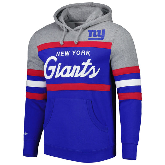 Mitchell & Ness Men's NFL Head Coach Hoodie Giants