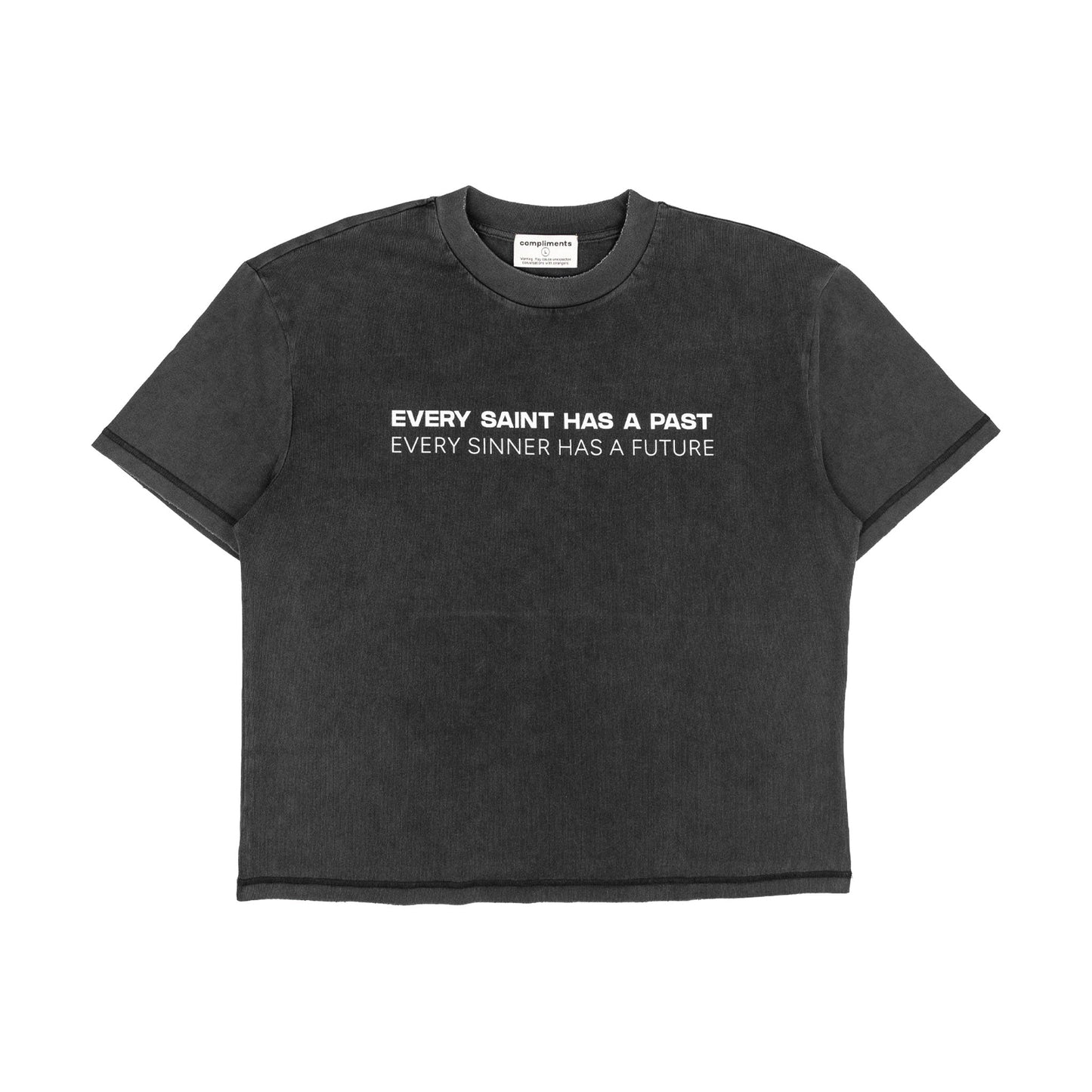 Compliments Sinner & Saint Black Vintage Shirt