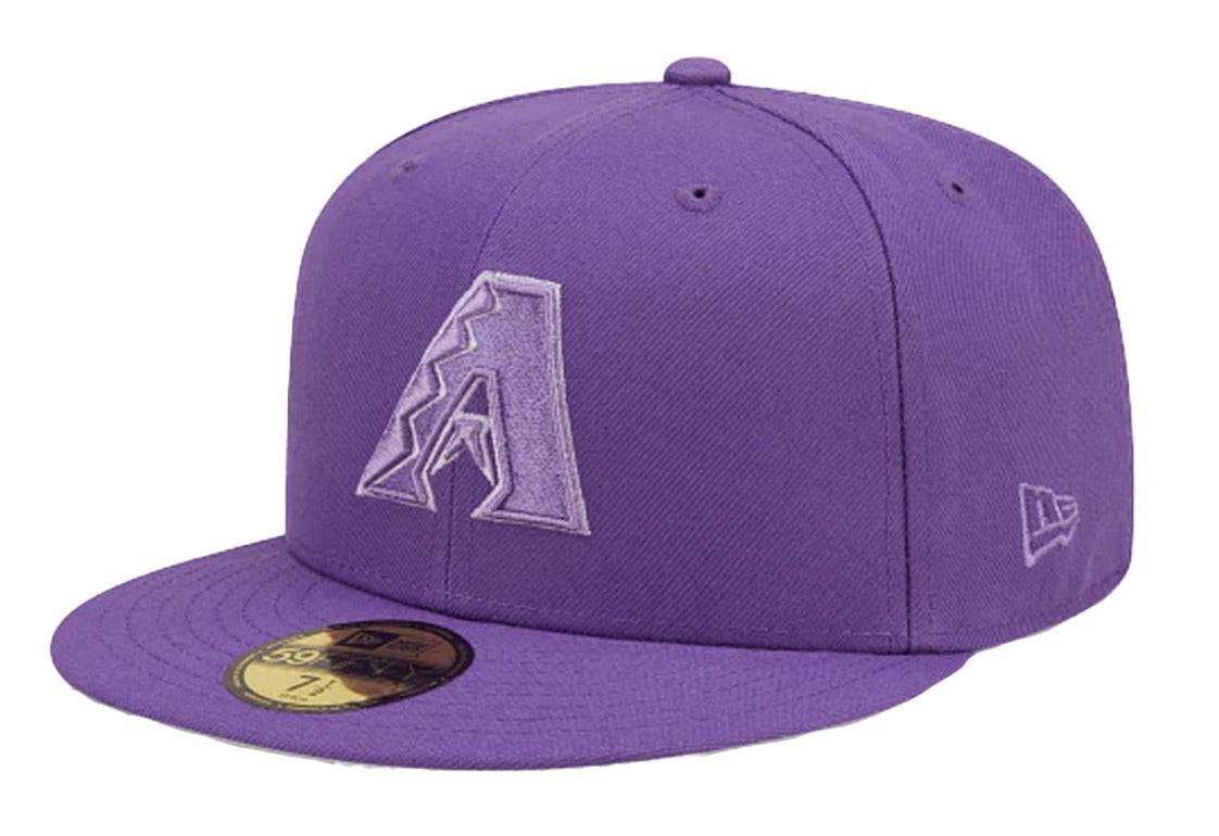 Men's New Era MLB Arizona Diamondbacks 5950 Monocamo Fitted - Purple