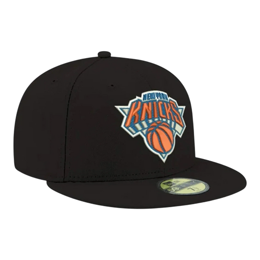 New Era 59fifty New York Knicks Black Otc Fitted Hat