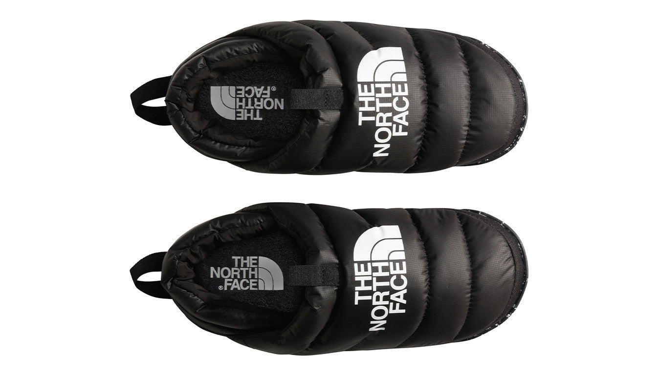 The North Face Men's Nuptse Mule - BLACK WHITE SPECKLED
