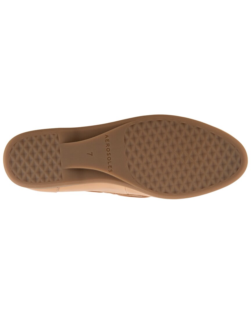 BEIG B LEATHER-