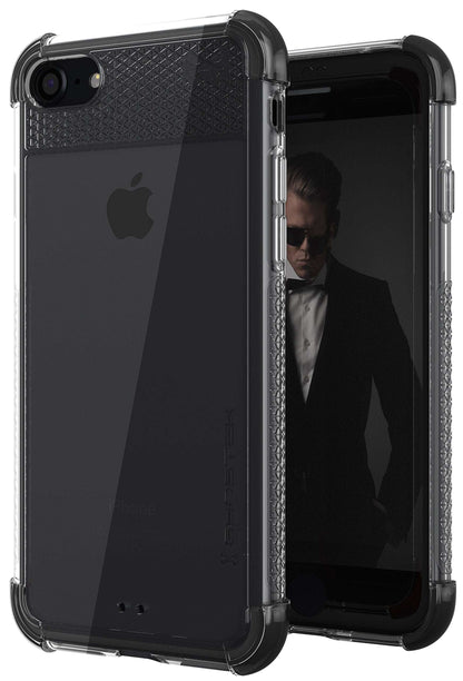 Ghostek Covert 2 Case with Industrial Strength Military Drop Protection for Apple Iphone 7/8 - Black