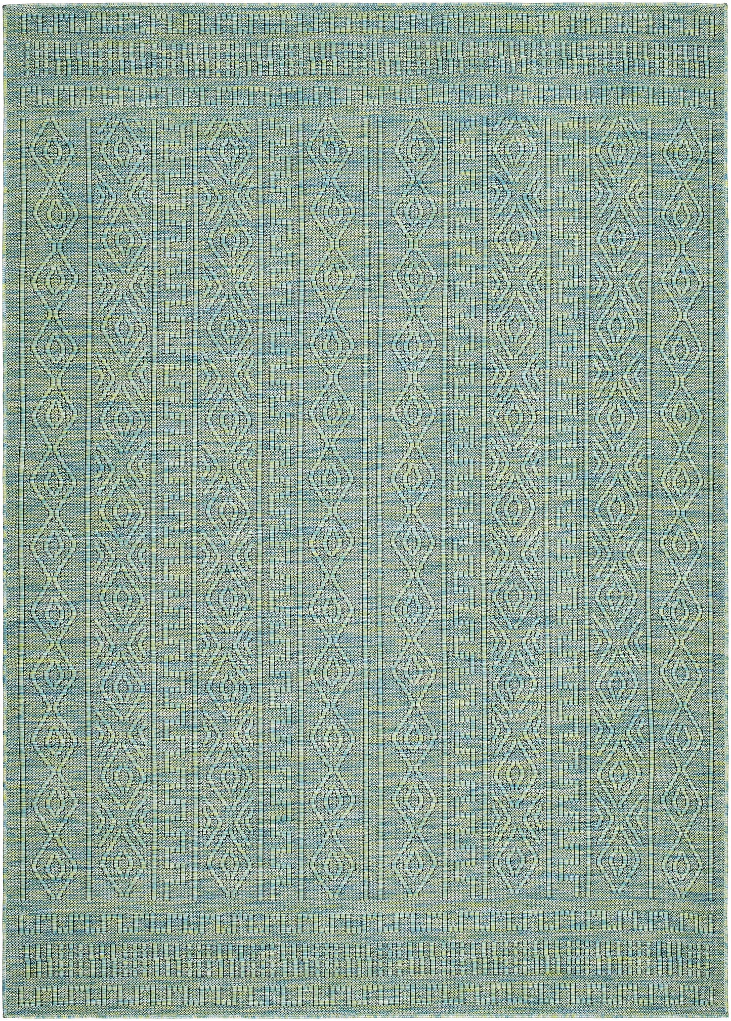 Nuela Green Outdoor Area Rug