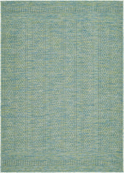Nuela Green Outdoor Area Rug