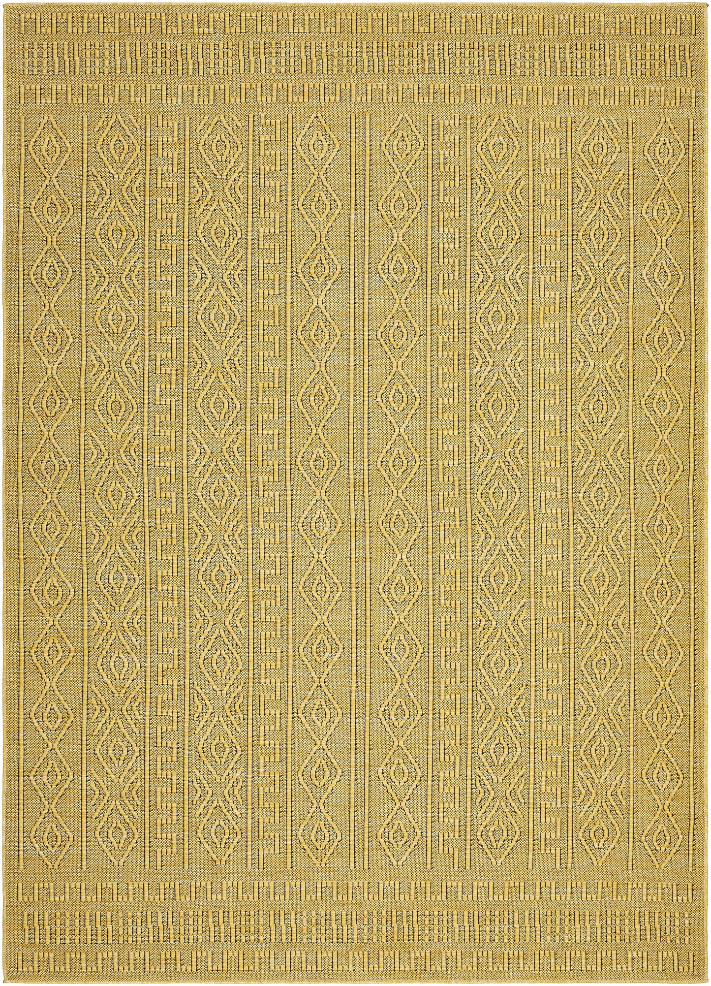 Nuela Mustard Outdoor Area Rug