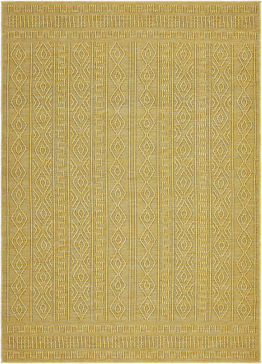 Nuela Mustard Outdoor Area Rug