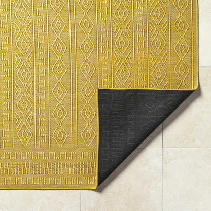 Nuela Mustard Outdoor Area Rug