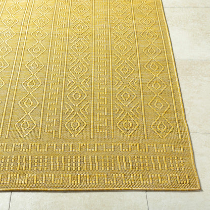 Nuela Mustard Outdoor Area Rug