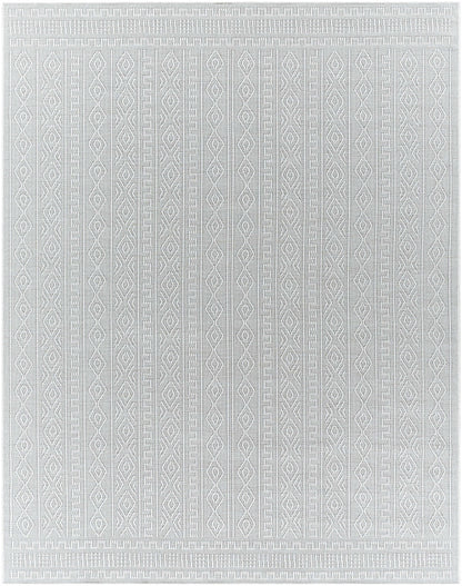 Nuela Light Gray Outdoor Area Rug
