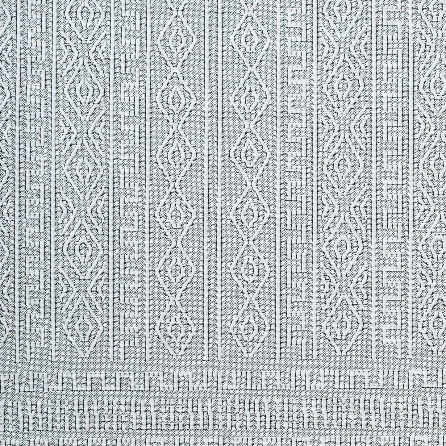 Nuela Light Gray Outdoor Area Rug