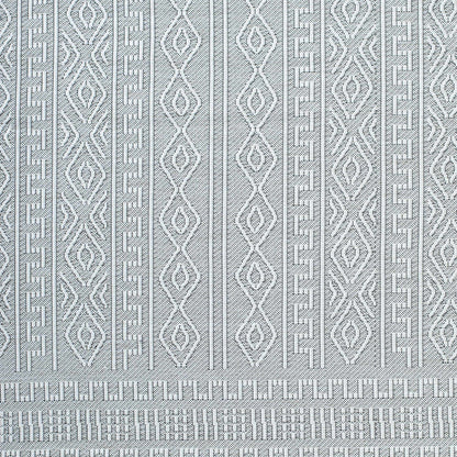 Nuela Light Gray Outdoor Area Rug