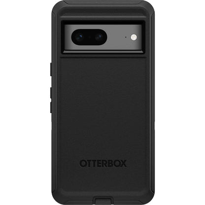 Otterbox Google Pixel 7 Defender Series Case - Black, Rugged & Durable, with Port Protection, Includes Holster Clip Kickstand