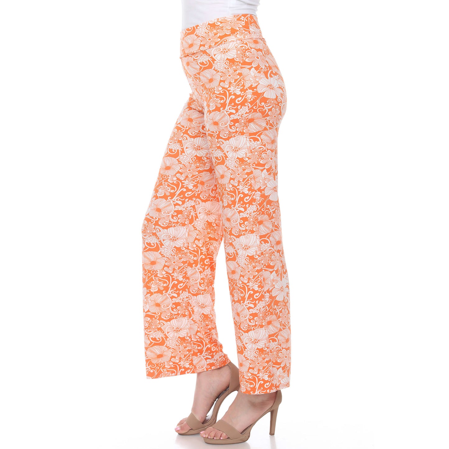 Orange Floral-
