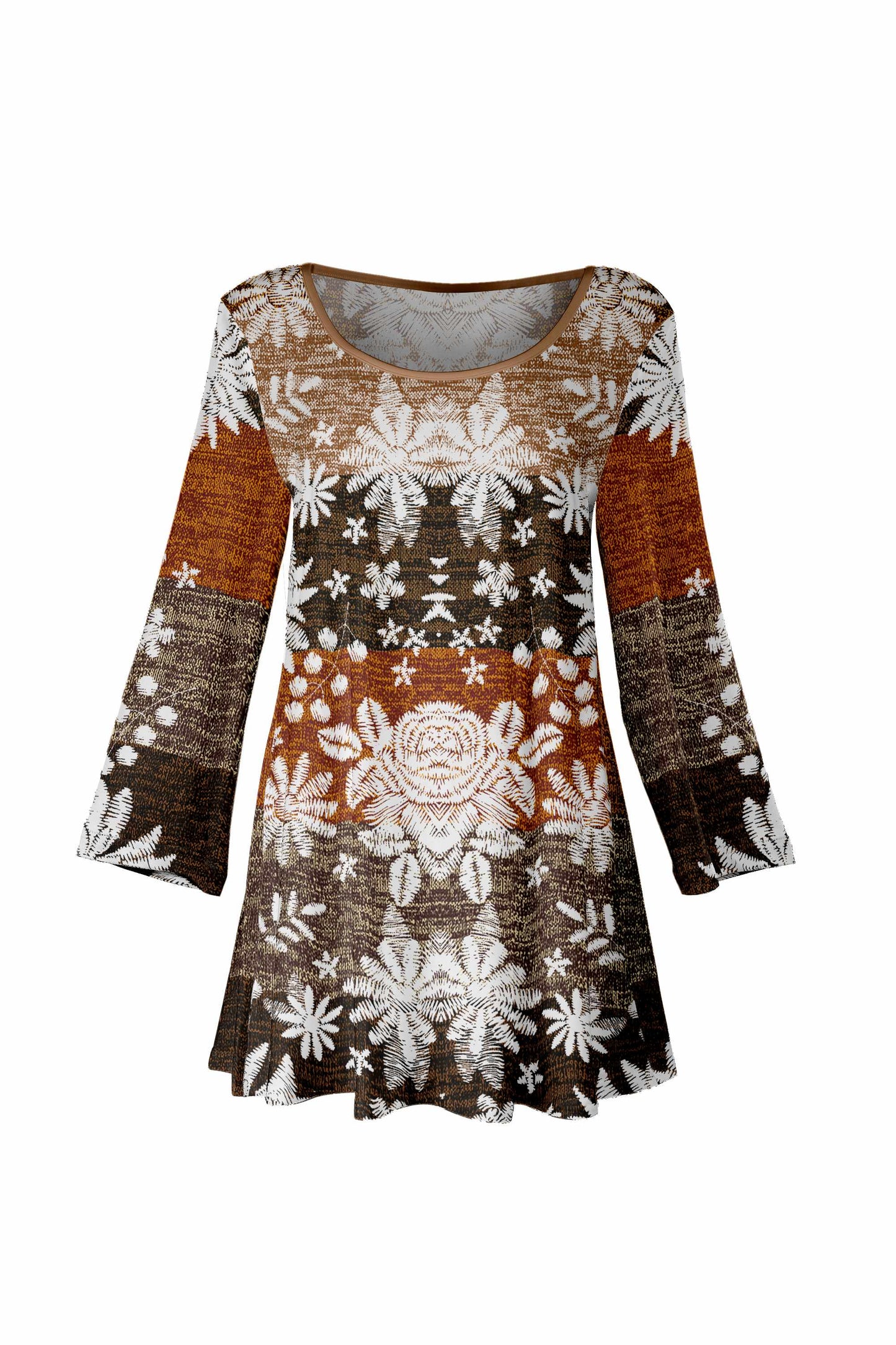Brown White-