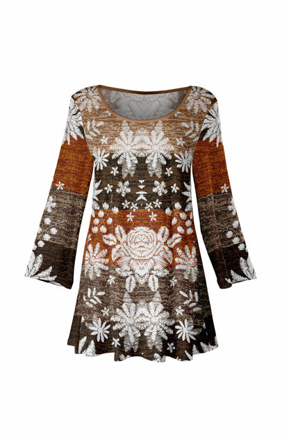 Brown White-