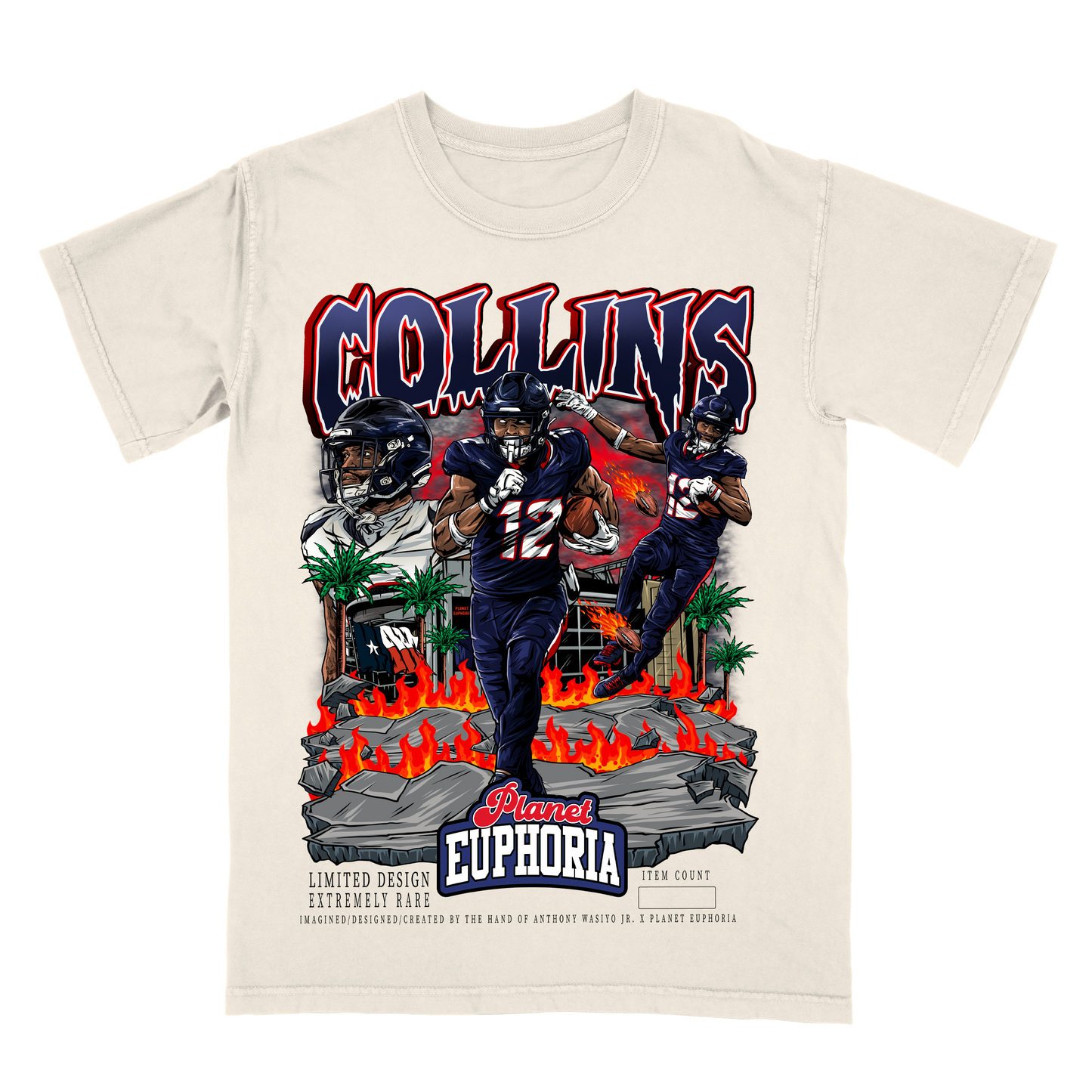 Nico Collins Limited Edition Graphic T-Shirt